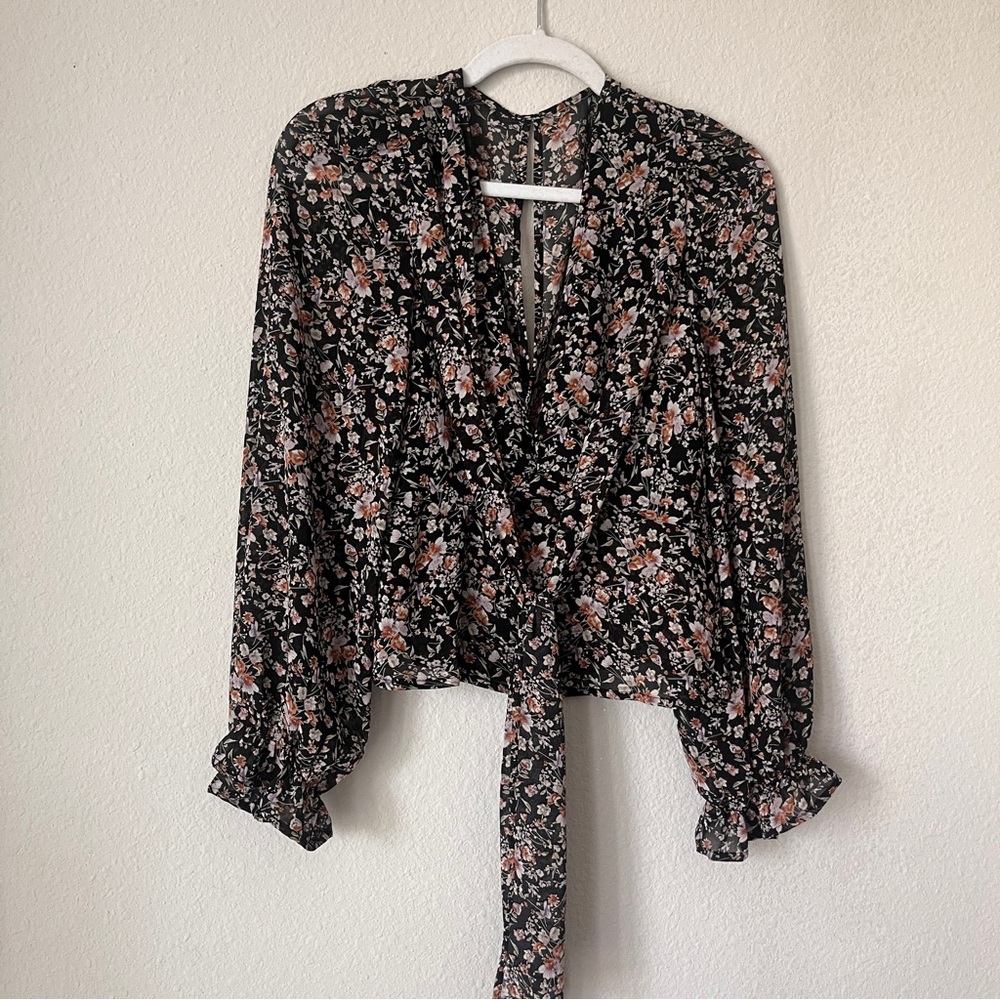 floral Dolce Vita silk floral Top